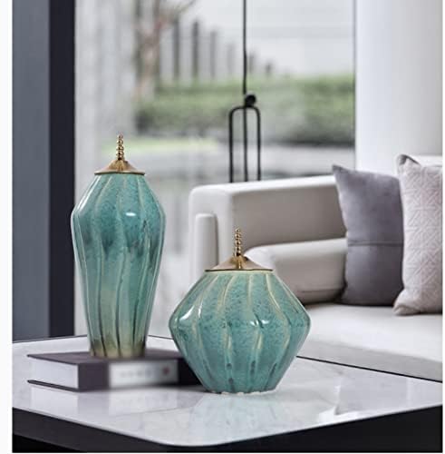 SDGH Ceramic Jar decoração Hotel Hotel Study Sales Hall Sala de estar Decoração suave