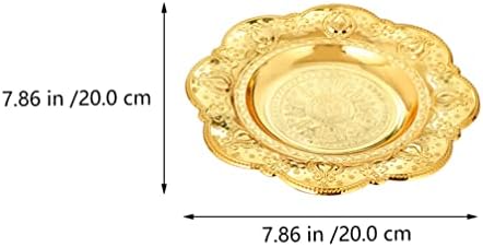 Bandeja de café da bandeja de café daipaol Placa de fruta europeia Bandeja de sobremesa de salada de plástico para lanches Bolo de armazenamento de armazenamento Frutas de festas Celebração de casamento cestas de armazenamento de despensa