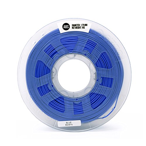 Gizmo Dorks 1,75 mm Filamento ABS 1kg / 2,2 lb para impressoras 3D, azul
