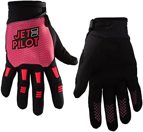 Jetpilot segura uma luva de dedos completa da PWC rápida, esqui aquático, artesanato aquático