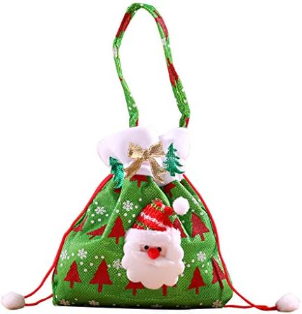 Natal para estocar bolsa de doces Decorativa Filler Santa Snowman Presente Decoração de Licultura de Natal Decorações de Bulbo de