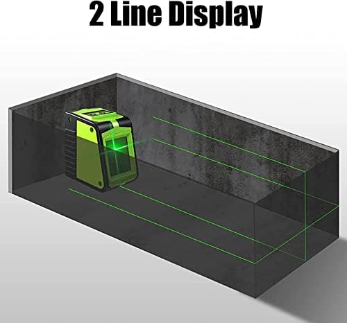 Nível de mini-laser portátil, nível de laser transversal de autonivelamento, medidor de nivelamento de alta precisão