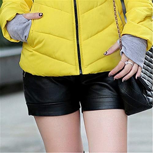 Andongnywell Women Winter Parka Jaqueta quente Colar de algodão acolchoado de casaco curto casacos leves
