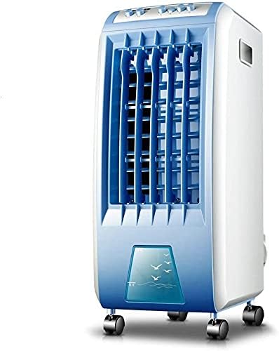 Liliang--Coolers evaporativos RECOLADORES DE REMOTO DE REMOTO RECONTROLED RECONTROLED AIR CONDICIONADOR, LONENT SILENT EVAPORATIVE RESCERNANTES MÓVEIS CONDICIONAMENTO DE AR ​​CONDICIONAL COM DEUMIDIDIDIDOR Air Cooler-Blue BMZDLFJ-1