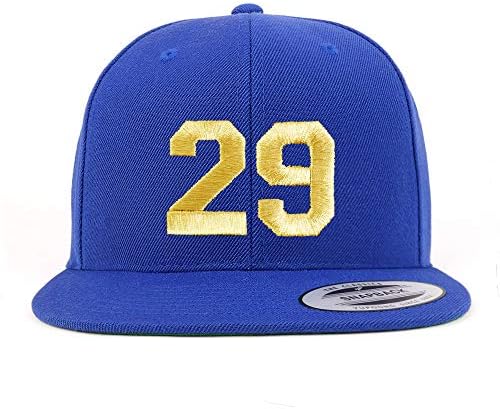 Trendy Apparel Shop número 29 Gold Thread Bill Snapback Baseball Cap