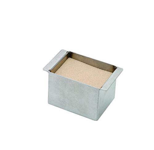 Thomas 949380 Banho de areia de aço inoxidável, 5-51/64 Comprimento x 11-5/16 Largura x 2,5 de altura, para o aquecedor de bloco seco de 6 blocos