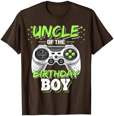 Tio do aniversario Birthday Combating Video Game Birthday Gift T-Shirt