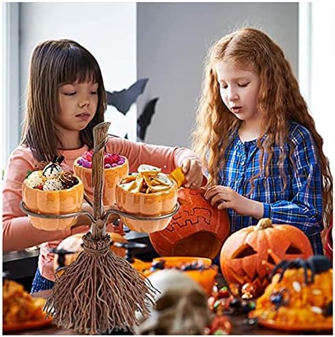 Badjas Halloween Candy Bowl Animado, suportes de halloween do tom de candy Supplies de festas de Halloween, decoração de halloween
