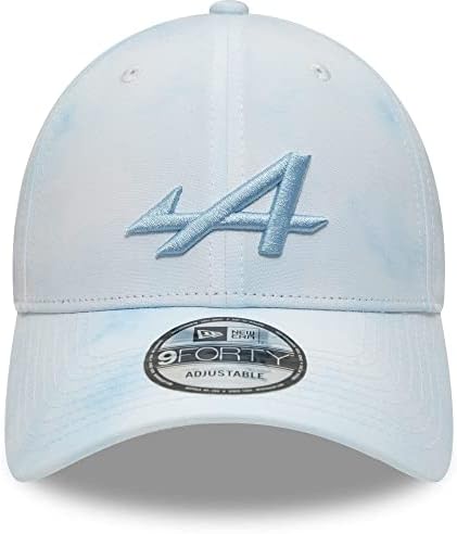 Nova era Alpine Racing F1 9forty tie tiye baseball chapéu azul