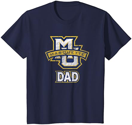 T-shirt de pai do Marquette University Golden Eagles