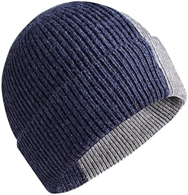 Miashui 1776 chapéu cúspera chapéu quente e chapéu frio retchwork chapéu feminino de malha sólida fios pullover masculino cabana de