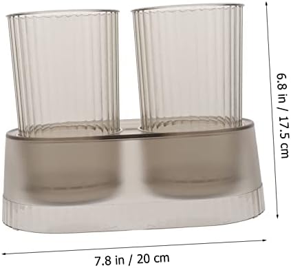 Upkoch 4pcs titular de pauzinho Organizador de plástico Caixa de talheres de talheres de talheres domésticos talheres domésticos Clear