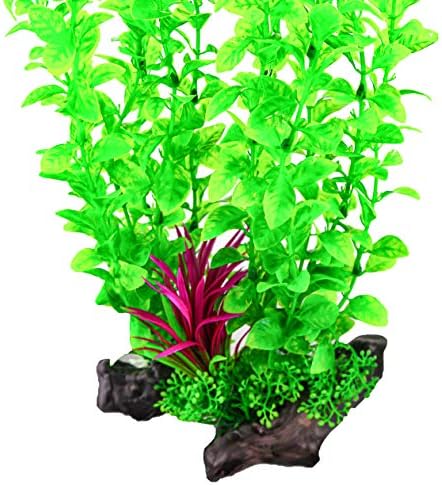 Aqua KT aquário Decoração de plantas de tanques de peixes com folhas densas para a decoração da paisagem de água