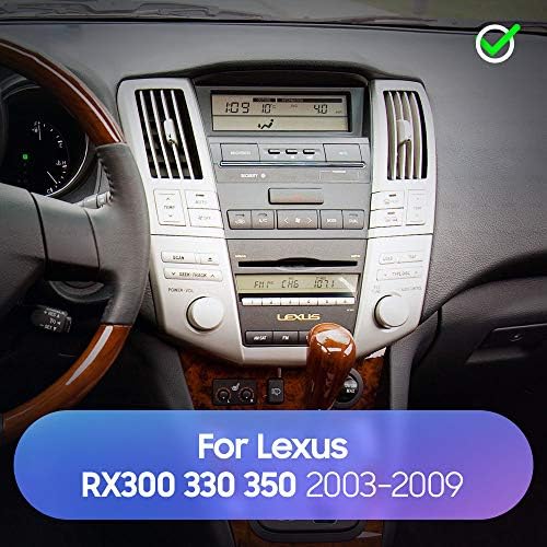 Estrutura de fáscia de rádio de carro de 9 polegadas para Lexus RX300 RX330 RX350 DVD GPS Navi Player Painel Dash Kit