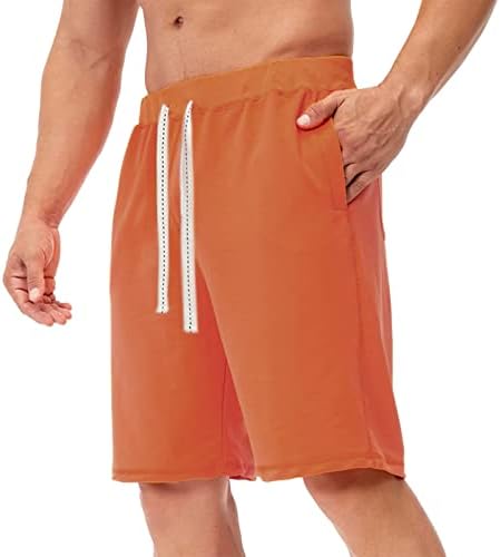 Masculino shorts com bolsos shorts de praia com bolsos de verão homens de cordão sólido shorts shorts shorts masculinos
