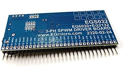 EGS032 Três da placa de inversor de onda senoidal pura e trifásico EPS EG8030 Placa de teste