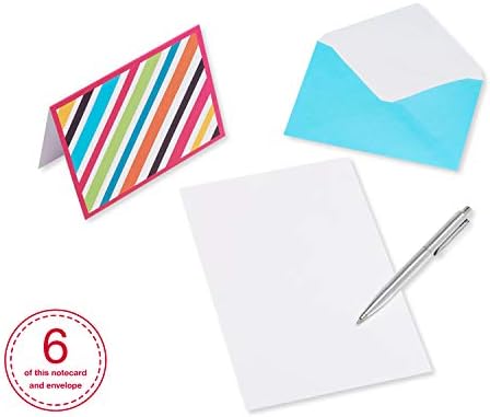 American Greetings Blank Cards Sorteamento com envelopes, padrões brilhantes