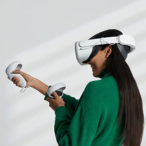 Tampa do rosto de VR e tampa da lente para Meta/Oculus Quest 2, VR Substituição do suporte da interface facial VR ， Anti-Light Leakage Face Pad, 5 In1 Oculus Quest Acessórios
