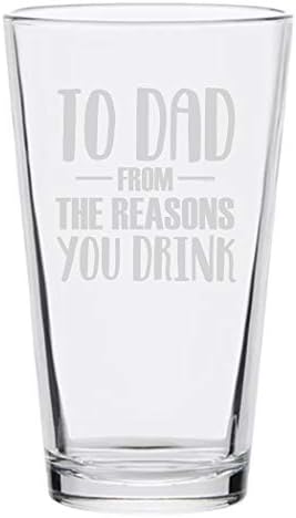 Veracco para papai pelas razões pelas quais você bebe o presente de presente de aniversário engraçado para os pais para papai