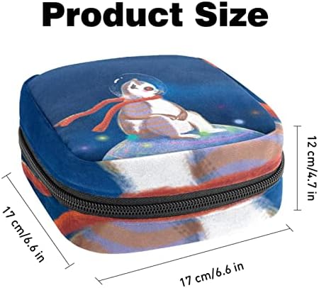 Bolsa de armazenamento de guardanapos sanitários de oryuekan, bolsa menstrual bolsa portátil sanitária sanitária bolsas de armazenamento
