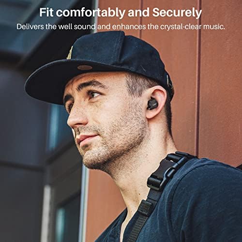 TOZO BODOS DE CRISTRAL Bluetooth 5.3 Verdadeiro Earbuds estéreo sem fio ipx8 impermeabilizada em fone de ouvido fones de ouvido