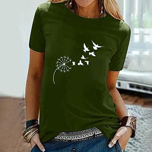 Adolescentes garotas homens de leão de pássaro camisetas gráficas florais blusas camise