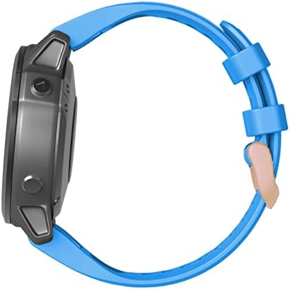 Tiras de banda de vigilância de 22mm gzifc para Garmin Fenix ​​6S 6SPro Relógio Quick Lançamento Silicone Easy Fit