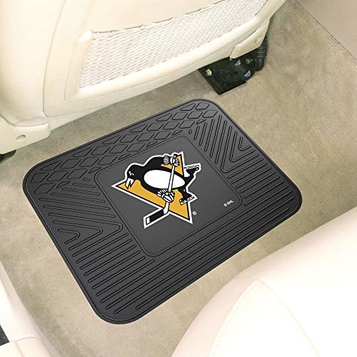 Fanmats 10435 Pittsburgh Penguins de 2 peças de imposto pesado de vinil