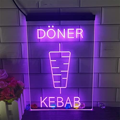 DVTEL Custom Kebab Shop LED NEON SILH
