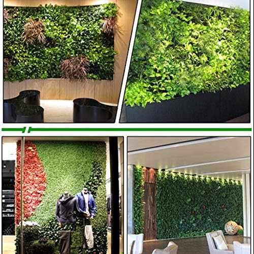 Ynfngxu Artificial Boxwood Fence Plant Grass Home Garden Bolcony ou Terrace Wall Decoration 60x 40cm