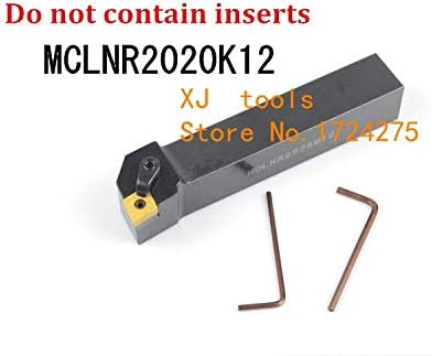 FINCOS MCLNR2020K12/ MCLNL2020K12 TOLA DE TRANSPORTE CNC CNC, ferramentas de torno indexível, ferramenta de corte de torno externo