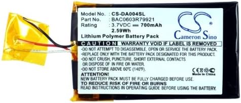 Substituição da bateria para criativo Zen WAV BAC0603R79921