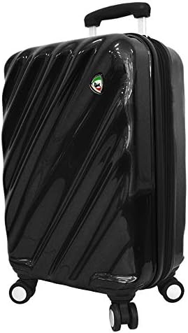 Mia Toro Itália Onda Fusion Hardside Spinner de 29 polegadas, preto, tamanho único