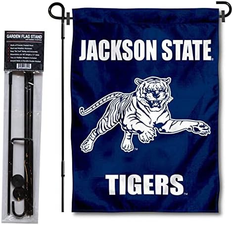 Jackson State University Garden Flag e USA Stand Stand Poster Set