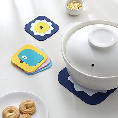 Mates de placa 6 peças almofada de isolamento Casserole Pad Pad Pouco Pont Bowl Pad Disk Pad Bowl Bow