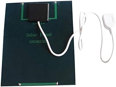 SUNNYTECH 0,5W 5V 100MA Mini Solar Solar 2W Charger de célula epóxi USB B016-B032