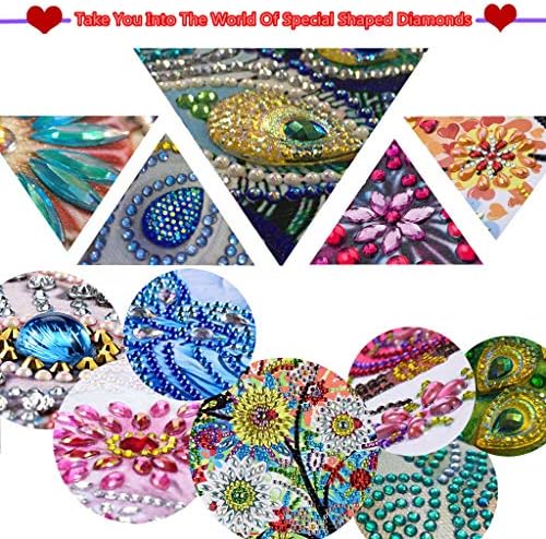 3 peças kits de pintura de diamante marcadores de borboletas com tamel de couro diy markmark arte artesanato 5d de