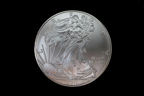 2010 American Eagle 1oz. Dólar prateado brilhante não circulado