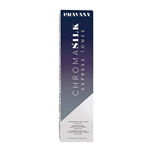 Pravana Chromasilk Creme Hair Color - 7.22 Intense bege loira unissex cor de cabelo 3 oz