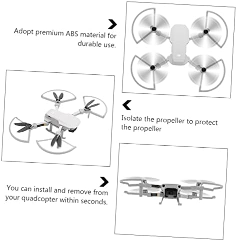 Besportble 4 PCS Proteção de hélice Protetores de hélice protetores de hélice Guardas protetores de protetor de drones de protetores