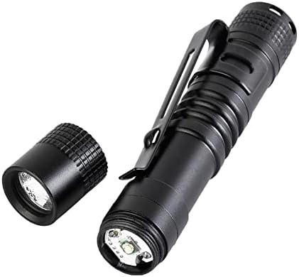 1PCS lanterna de caneta LED, mini -luz com clipe, tocha de bolso de 400 lúmen para emergência, revisão e acampamento ao ar livre
