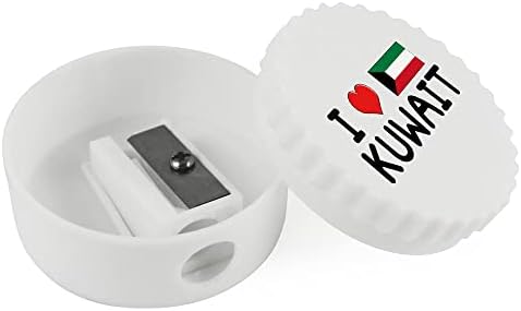 Azeeda 'I Love Kuwait' Compact Pencil Sharpner