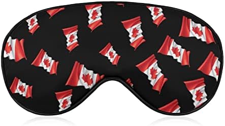 Bandeira da bandeira do Canadá Máscara para os olhos Somb