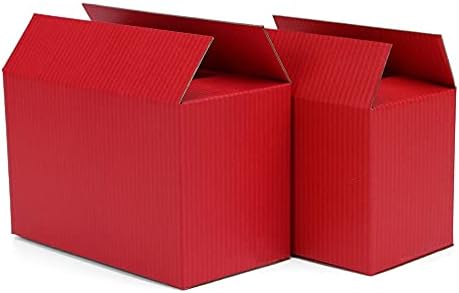 Shukele lphz914 5pcs/10pcs Carton vermelho armazenamento de papel corrugado PABELA PABELA DE PABELA DE TRANKET Caixa de