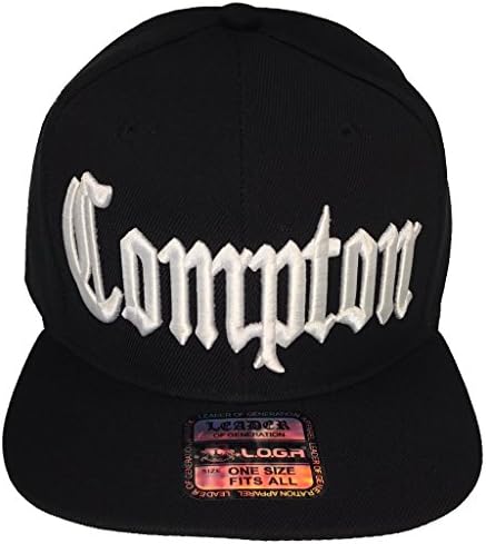 Funcionários Clube da Califórnia Compton Black Hat Snapback