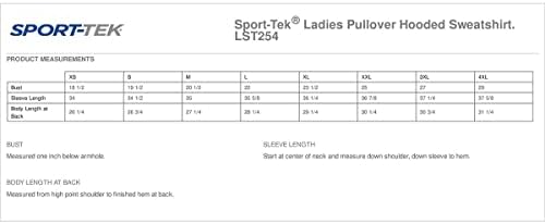 Sport-Tek Ladies Pullover moletom com capuz. LST254