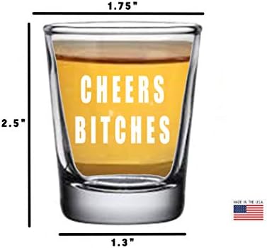 Rogue River Tactical Funny Shot Glass Cheers Gag Presente Hilariante piada de bebida