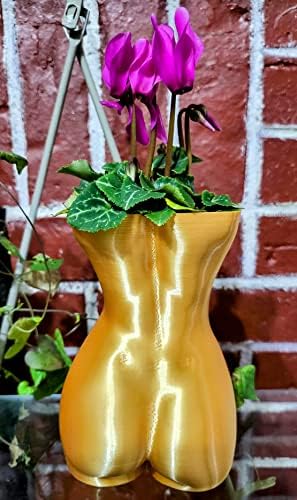 Decoração de casa exclusiva vaso de flores feminino em forma de corpo feminino feminista e anatômico Flowerpot interno e externo