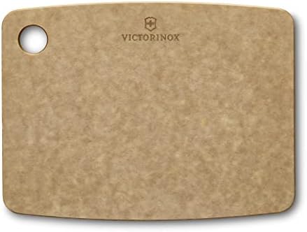 Victorinox 7.4120 Conselho de corte, série de cozinha, tamanho S, marrom, resistente ao calor, fabricado nos EUA