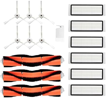 Kit de pincel principal do lado do filtro lhlllhl para acessórios de peças de pó de vácuo de robôs a vácuo